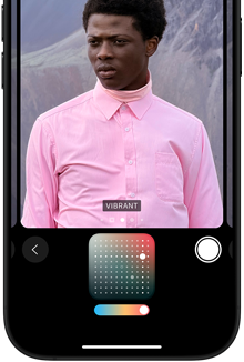 قدرات الأنماط الفوتوغرافية في iPhone&nbsp;16&nbsp;Pro تشمل ضبط الدرجة اللونية واللون